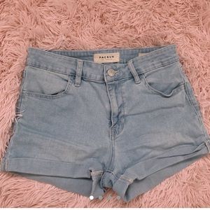 pacsun blue shorts